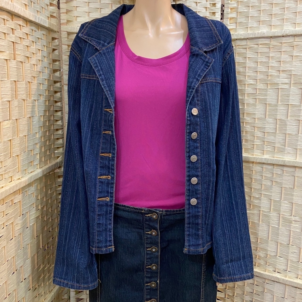 The Blues, Missy Blue Denim Jacket - Size L